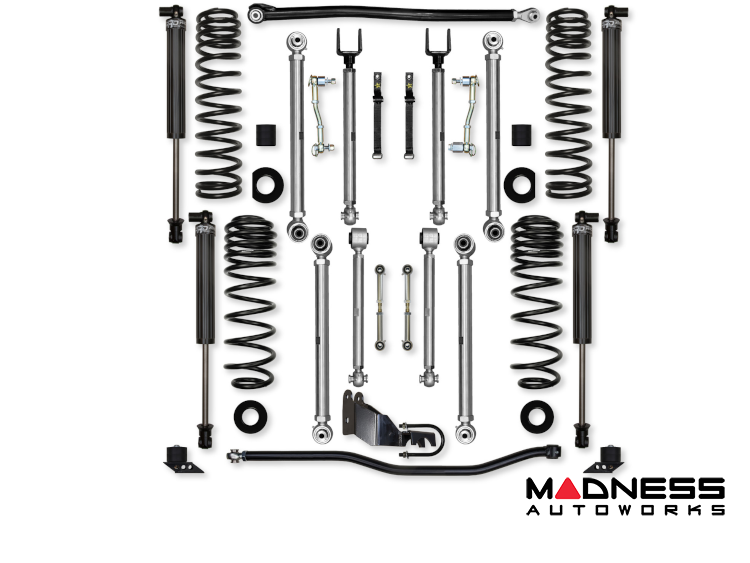 Jeep Wrangler JL Lift Kit - Rock Krawler - 2.5in X Factor Pro - Stage 1 - 2021+ Jeep Wrangler JL Lift Kit - Rock Krawler - 2.5in X Factor Pro - Stage 1 - 2021+
